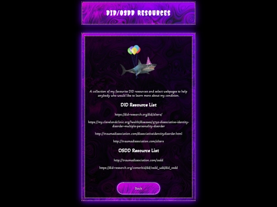 resources screenshot