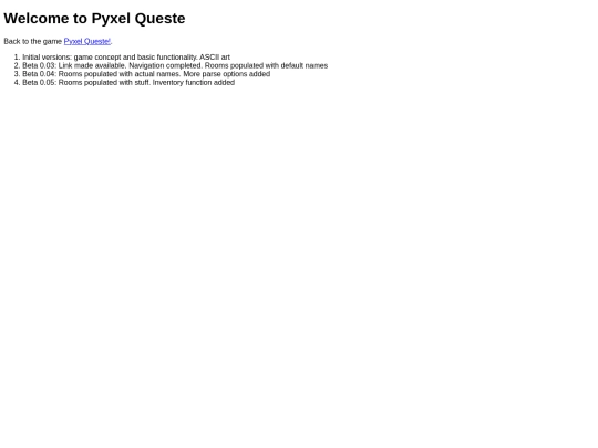 pixelquestreadme screenshot