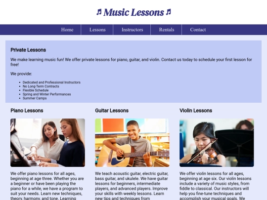 lab1/lessons screenshot