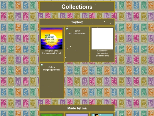 collections/collections-home screenshot