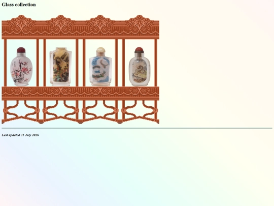 collections/glass screenshot