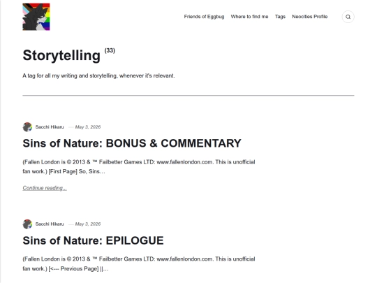 tags/storytelling screenshot