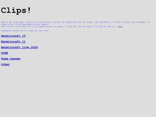 Clips screenshot