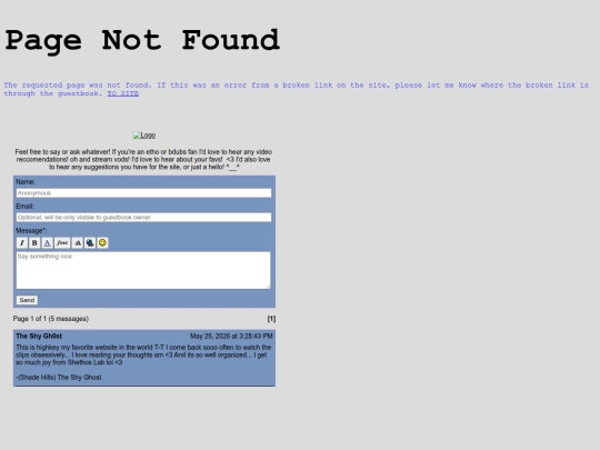 not_found screenshot