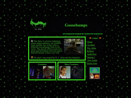 goosebumps screenshot