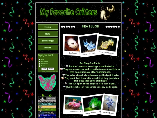 seaslugs screenshot