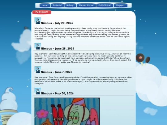 blogspot screenshot