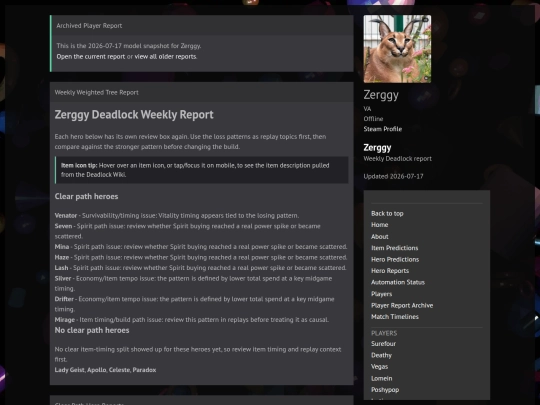 player-report-archive/zerggy-2026-07-17 screenshot