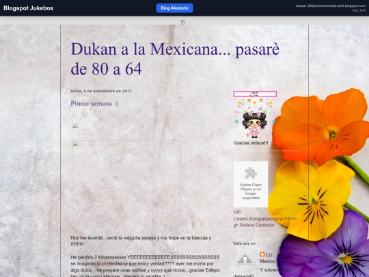 randomblog screenshot