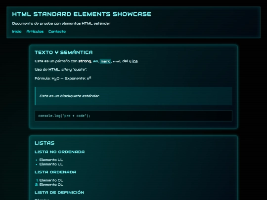 scifyhtml screenshot