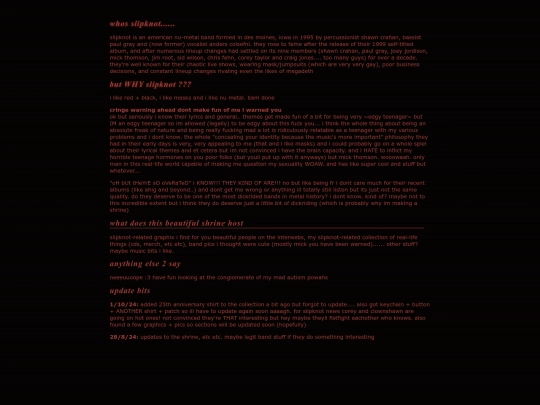 shrines/slipknothome screenshot