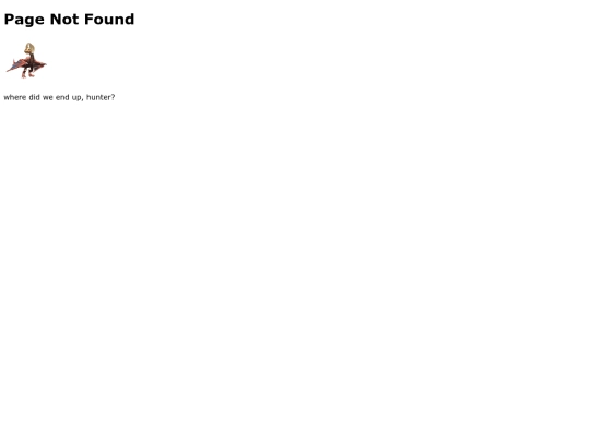 not_found screenshot