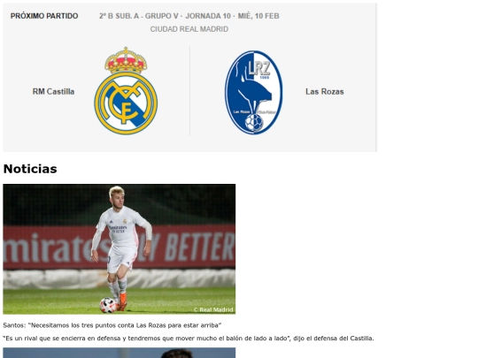 paginacantera screenshot