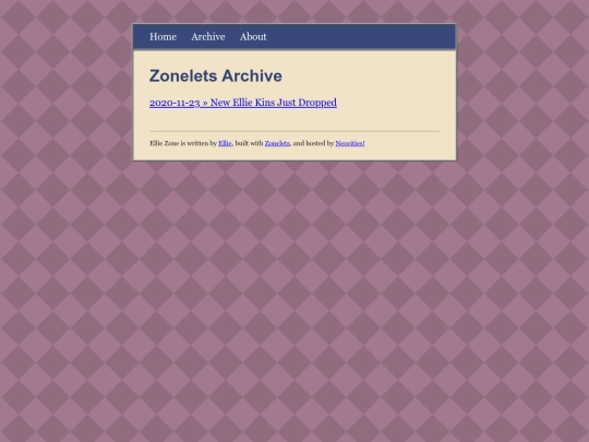 archive screenshot