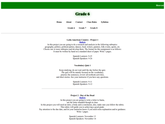 grade6 screenshot