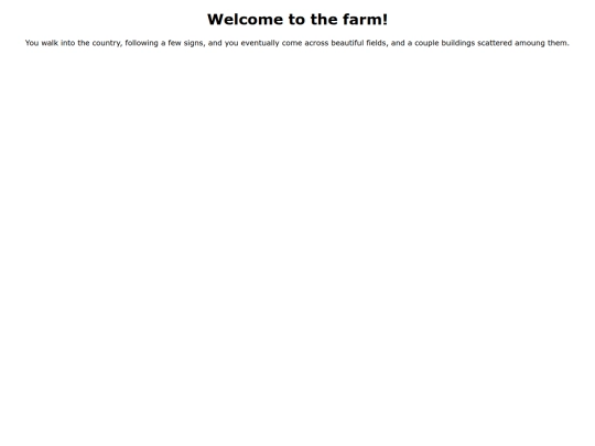 Country/farm screenshot