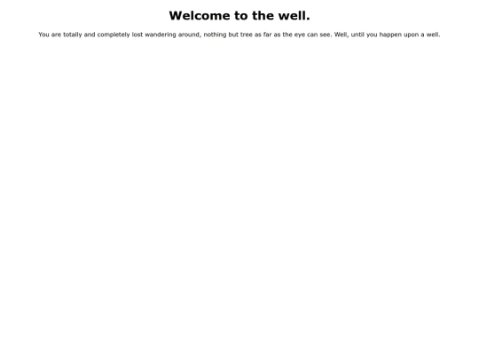 Country/well screenshot