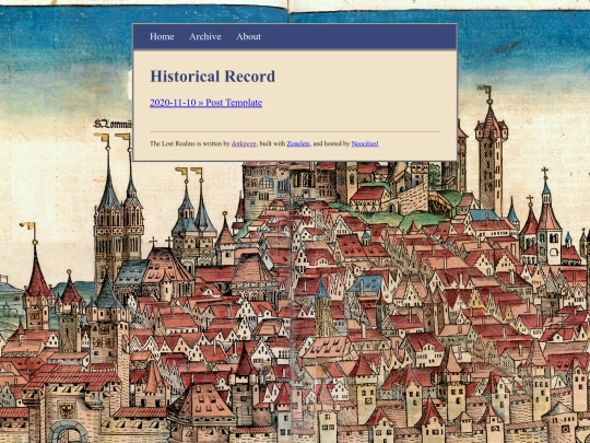 historicalrecord screenshot