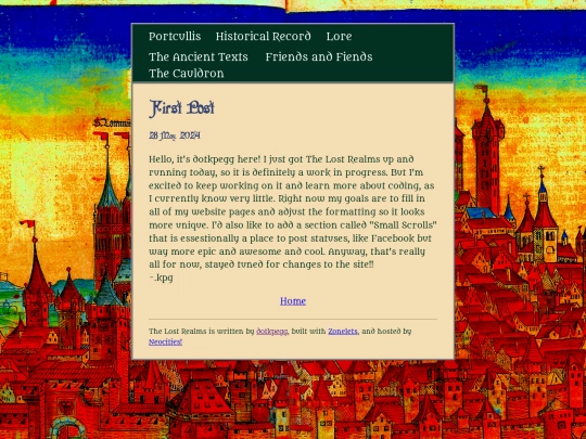 posts/2024-05-28-First-Post screenshot