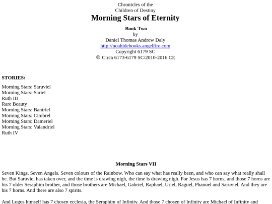 morningstarsofeternitybooktwo screenshot