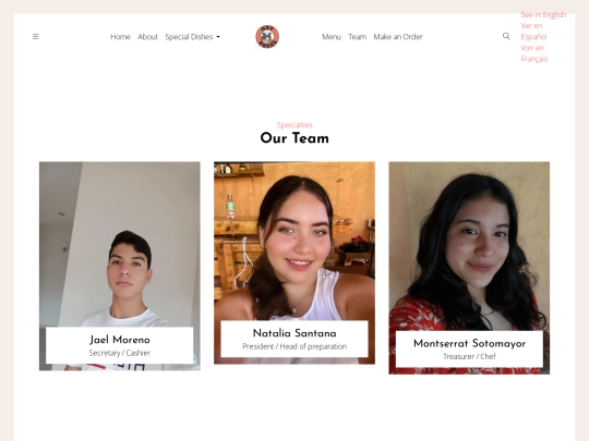 Sitio web empresarial/teamING screenshot