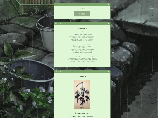 blog screenshot