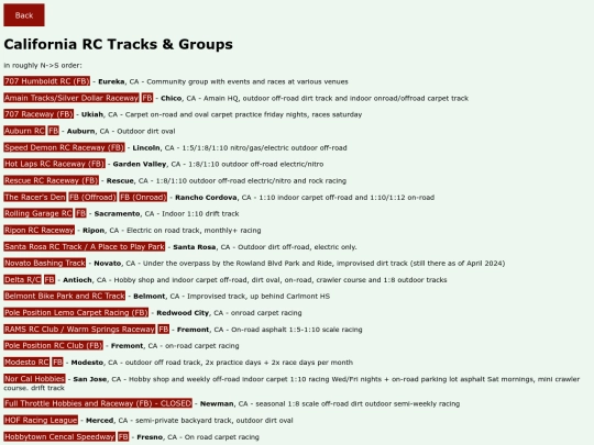 CAtracks screenshot