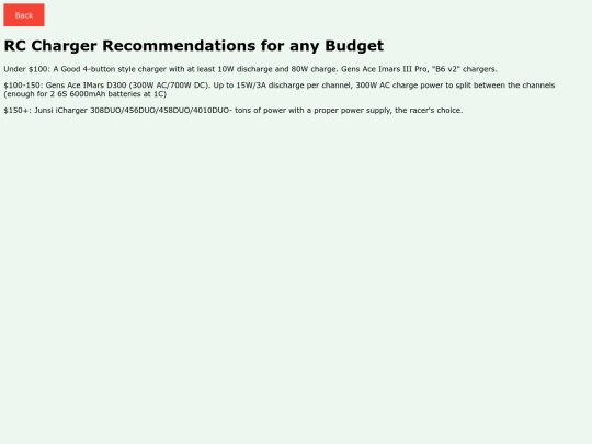 charger_recs screenshot