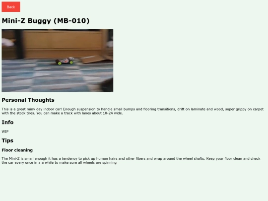 miniZbuggy screenshot