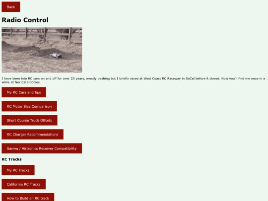 radiocontrol screenshot