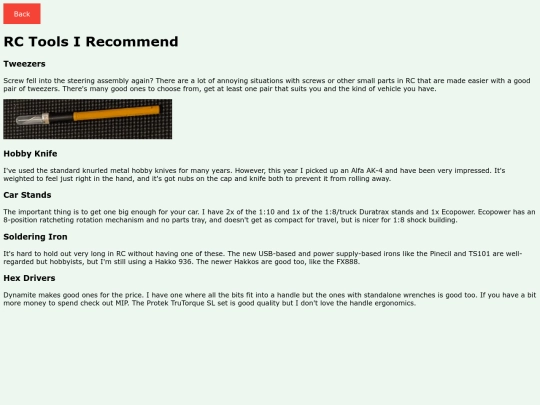 tool_recs screenshot