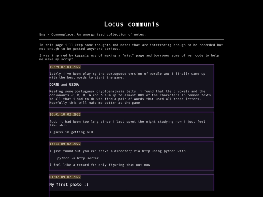 locus screenshot