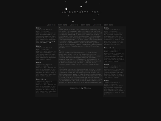 layout_tests/itinerae_darkmatter screenshot