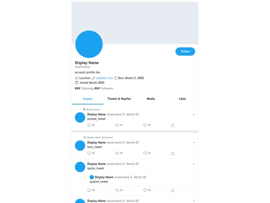 layout_tests/twitterfeed screenshot