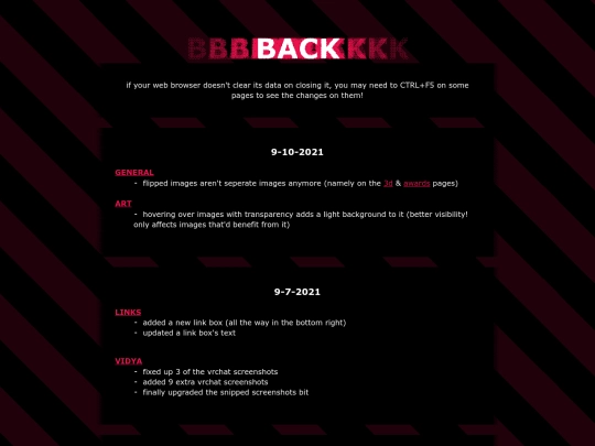 changelog 2021 screenshot
