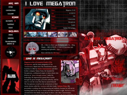 fun/megatron-shrine screenshot