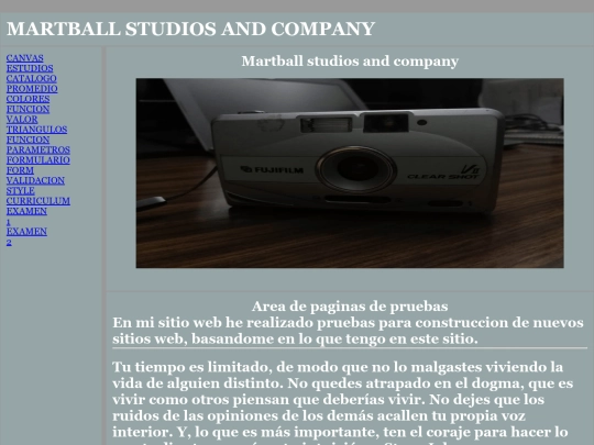 index screenshot