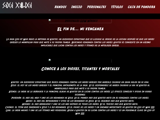 paginas/griega screenshot