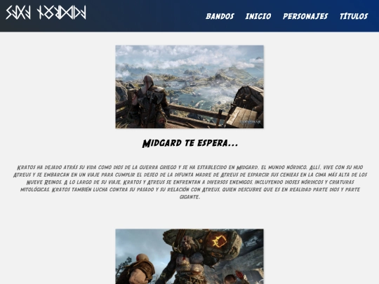 paginas/nordica screenshot