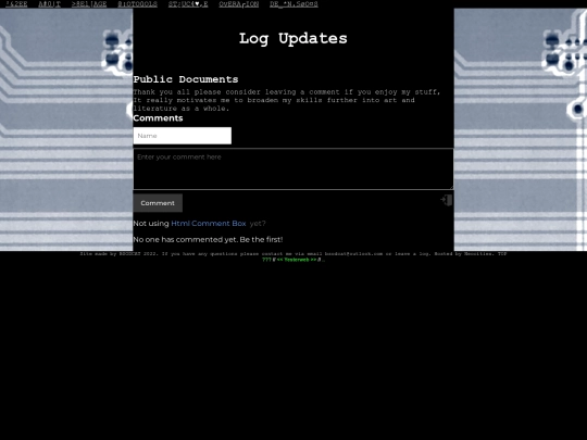 logs screenshot