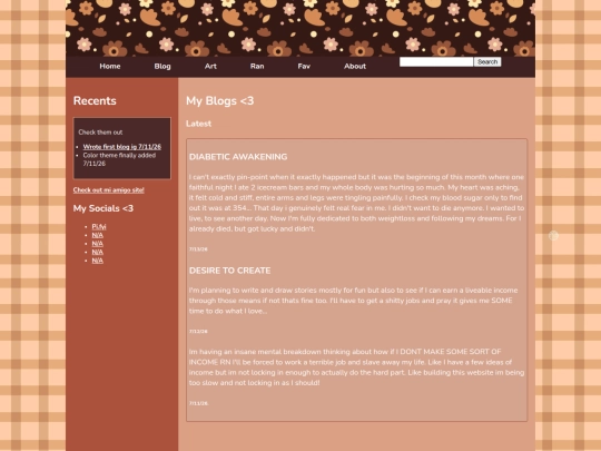 bloggin screenshot