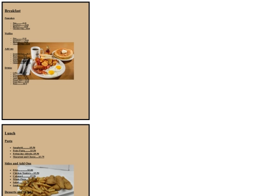 3.09 Menu/3.09MenuAssignment screenshot