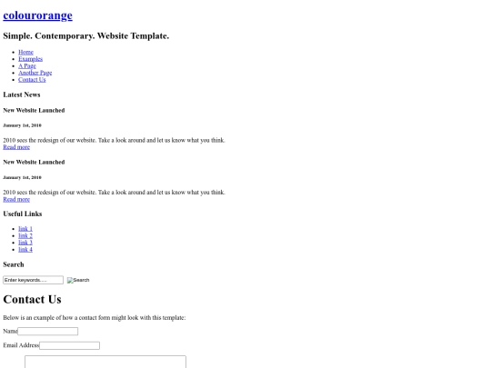contact screenshot