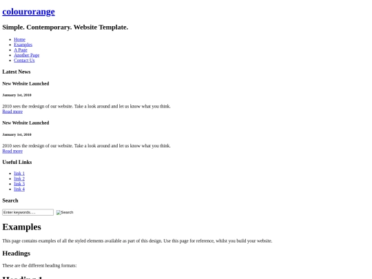 examples screenshot