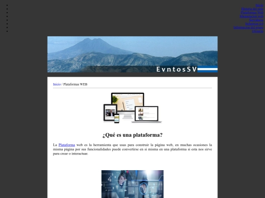 plataformaweb screenshot