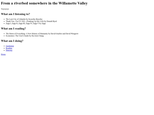 site screenshot