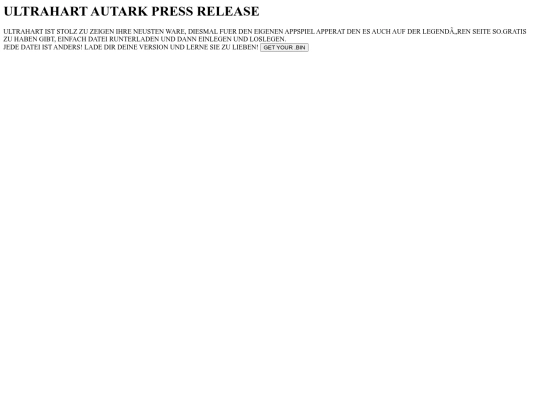 ULTRAHART_AUTARK screenshot