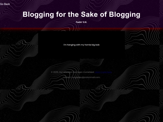 blogs/silly-blog screenshot