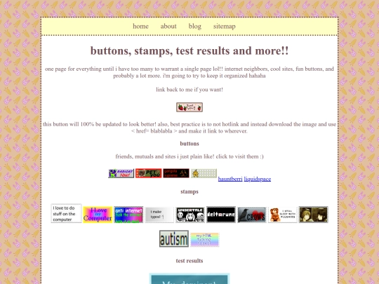 buttons screenshot