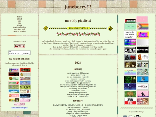 playlists screenshot